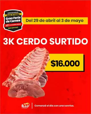 Super Nataly (válido hasta 3-05)