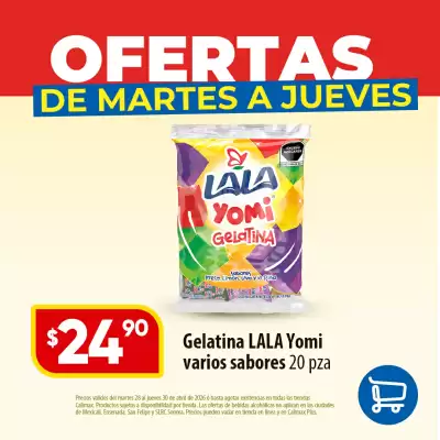 Folleto Calimax (válido hasta 30-04)