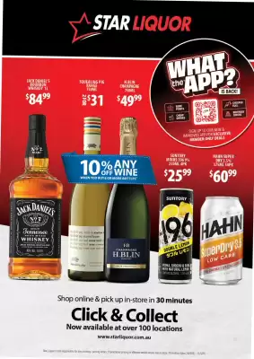 Star Liquor (valid until 11-05)