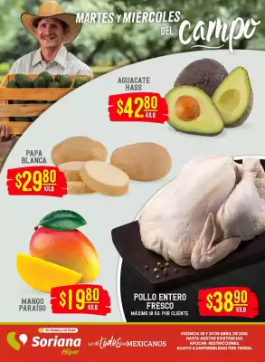 Folleto Soriana Híper (válido hasta 29-04)