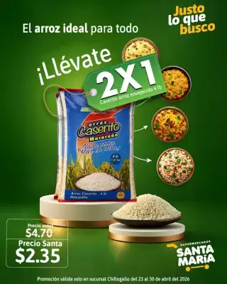 Catálogo Santa Maria (válido hasta 30-04)