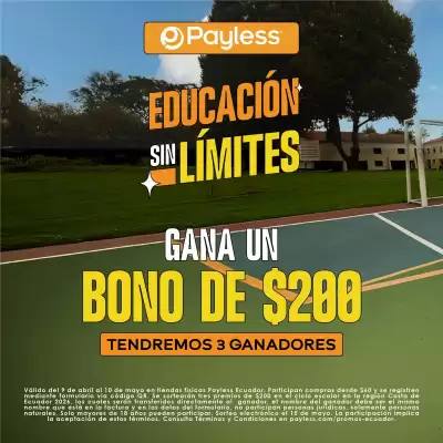 Payless (válido hasta 10-05)