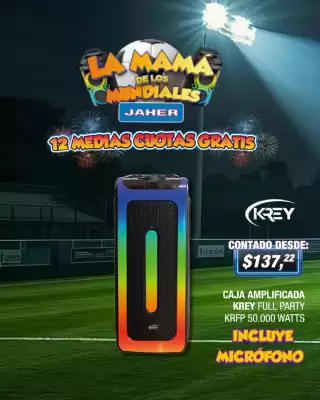 Jaher (válido hasta 10-05)