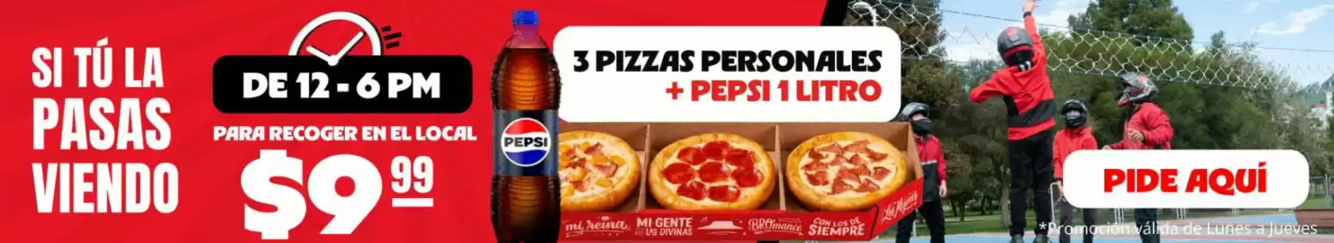 Catálogo Pizza Hut Página 3