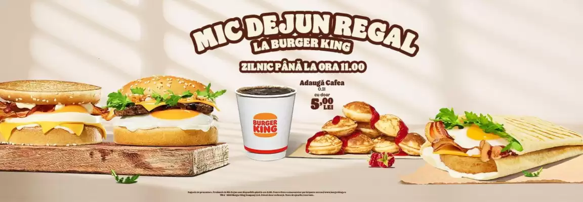 Burger King (valid până la 11-05)