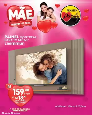 Armazém Paraíba (válido até 3-05)