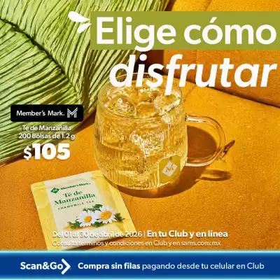 Sam's Club (válido hasta 30-04)