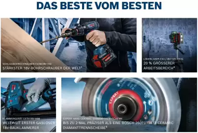 Bosch Professional Flugblatt Seite 1