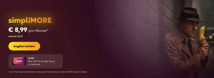 SimpliTV Flugblatt Seite 1