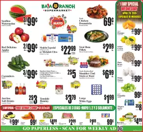 Baja Ranch weekly ad week 18 Page 1
