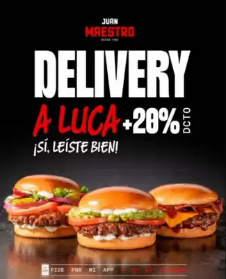 Juan Maestro (válido hasta 13-05)