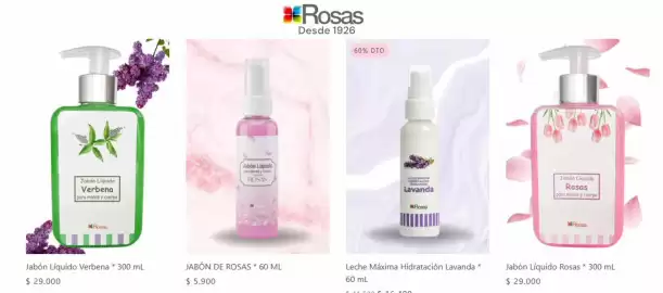Catálogo Droguería Rosas Página 1