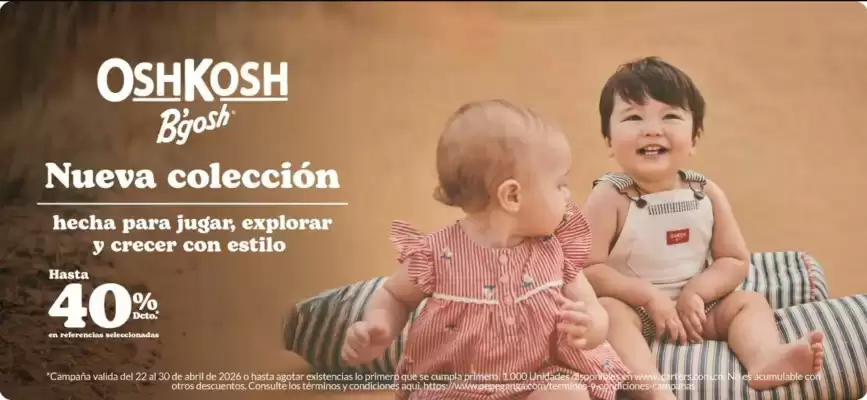 Carter's (válido hasta 30-04)