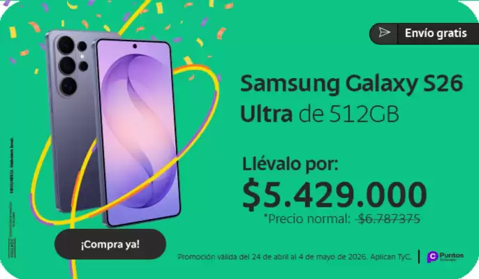 Bancolombia (válido hasta 4-05)