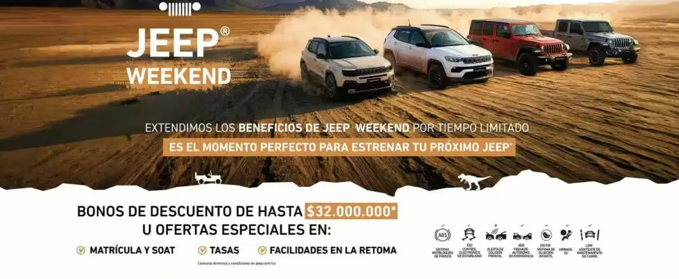 Jeep (válido hasta 30-04)