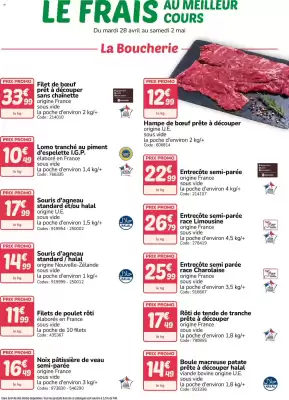 Promocash (valable jusqu'au 2-05)