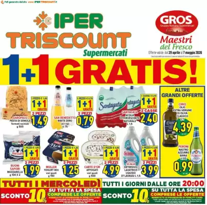 Iper Triscount (valido fino al 7-05)