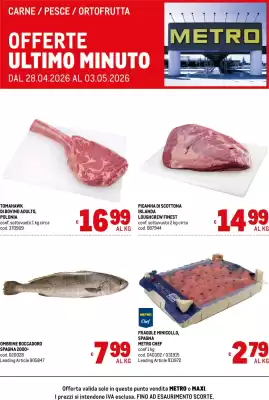 Metro (valido fino al 3-05)