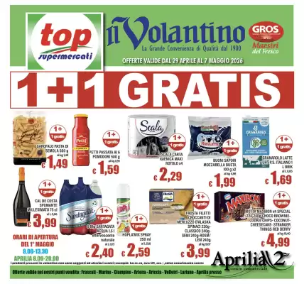 Top (valido fino al 7-05)