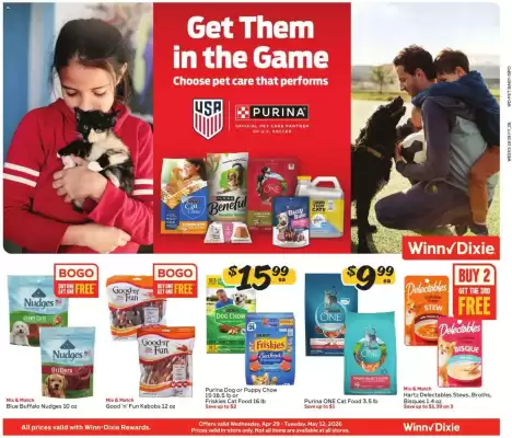 Winn Dixie weekly ad (valid until 13-05)