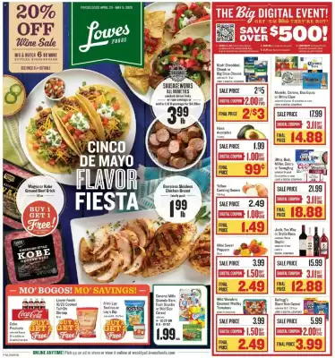 Lowes Foods (valid until 6-05)