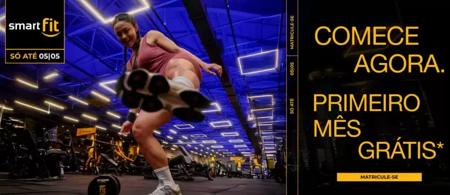 Smart Fit (válido até 5-05)