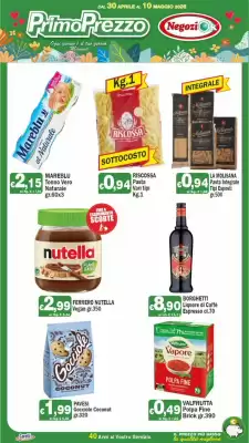 Primo Prezzo (valido fino al 10-05)