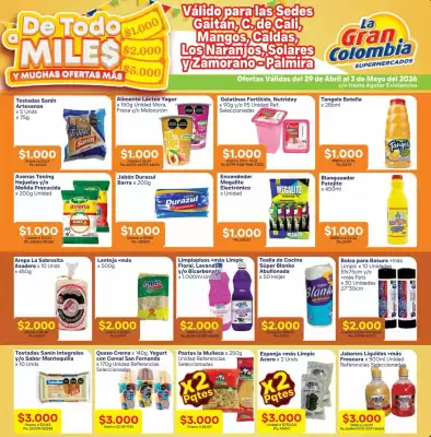 La Gran Colombia (válido hasta 3-05)