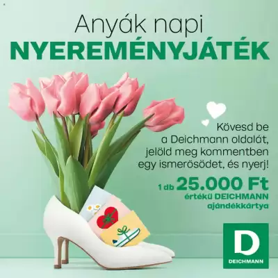 Deichmann akciós újság (érvényes eddig: 3-05)