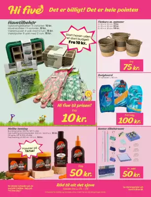 Hi five (gælder indtil 8-05)