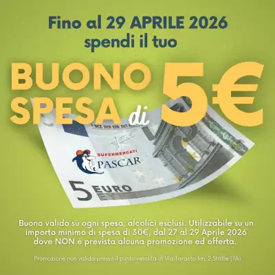 Gruppo Pascar (valido fino al 29-04)