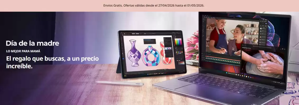 Lenovo (válido hasta 1-05)