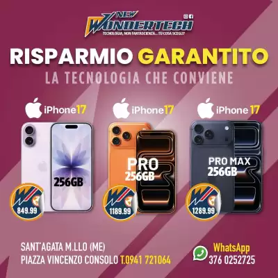 New Wondertech (valido fino al 5-05)