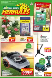 Herkules Baumarkt Prospekt woche 18 Seite 1