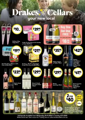 Drakes (valid until 12-05)