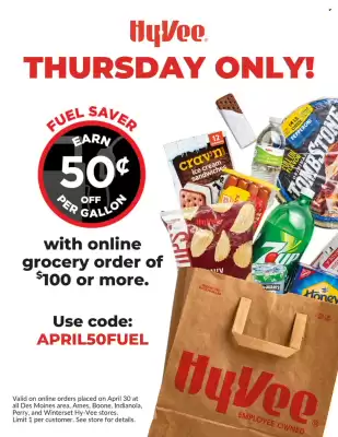 Hy-Vee (valid until 30-04)