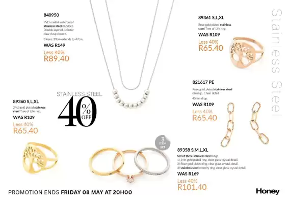 Honey Fashion Accessories (valid until 19-05)
