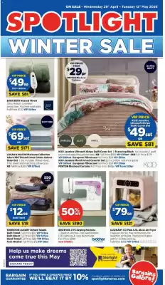 Spotlight (valid until 12-05)