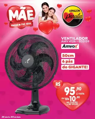 Armazém Paraíba (válido até 3-05)