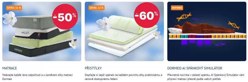 Dormeo katalog týden 18 Strana 1