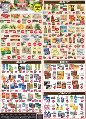 Carnicerias Jimenez weekly ad