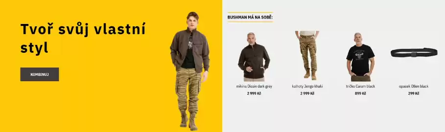 Bushman leták Strana 1