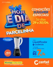 Folheto Lojas Certel Página 1