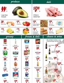 O'briens Market weekly ad week 18 Page 2