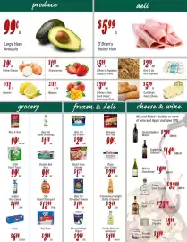 O'briens Market weekly ad week 18 Page 2