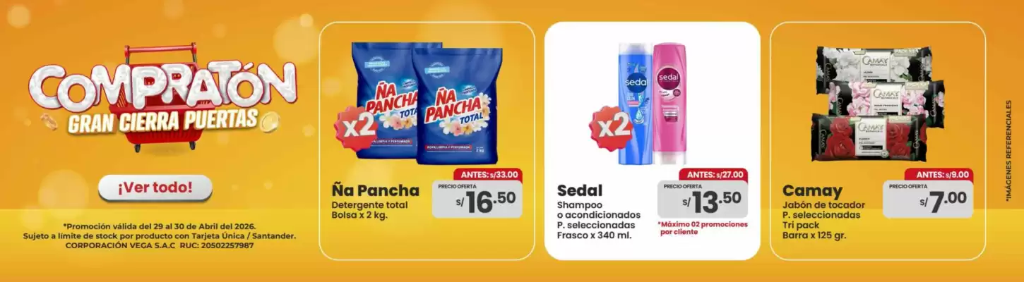 Vega (válido hasta 30-04)