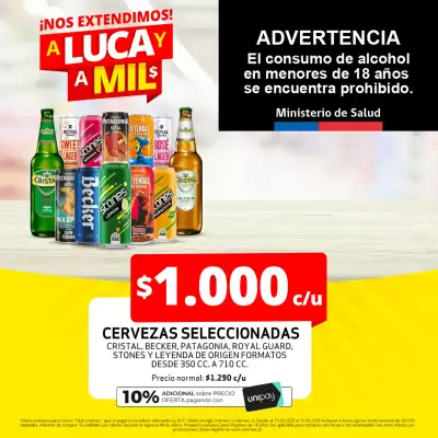 Unimarc (válido hasta 30-04)