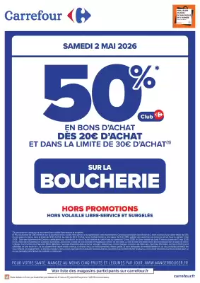 Carrefour | le bon plan (valable jusqu'au 2-05)