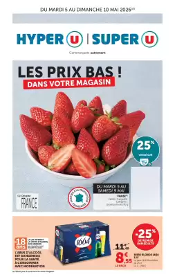 Super U (valable jusqu'au 10-05)