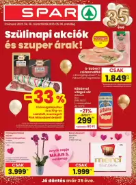 Spar akciós újság hét 18 Oldal 1